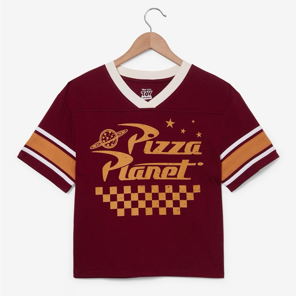 Disney Pixar Toy Story Pizza Planet Women's Jersey T-Shirt - BoxLunch Exclusive